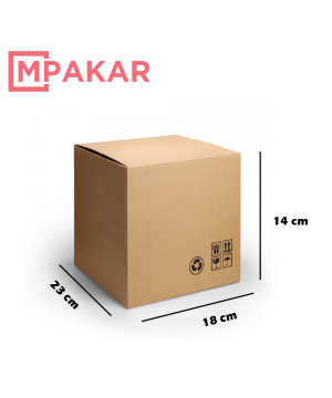 Caja Cartón 3 Mm 23X18X14...