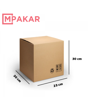 Caja Cartón 3 Mm 30X23X30...
